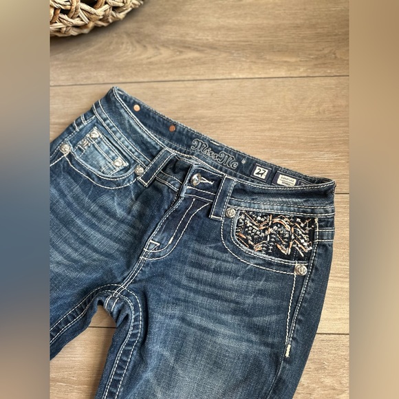 Jeans 👖 | Miss Me Signature Skinny Jeans - Size 27 (Amazing Like NEW Condition) - Picture 4 of 7